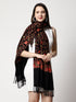 Women's Aari Embroidery Wool Stole